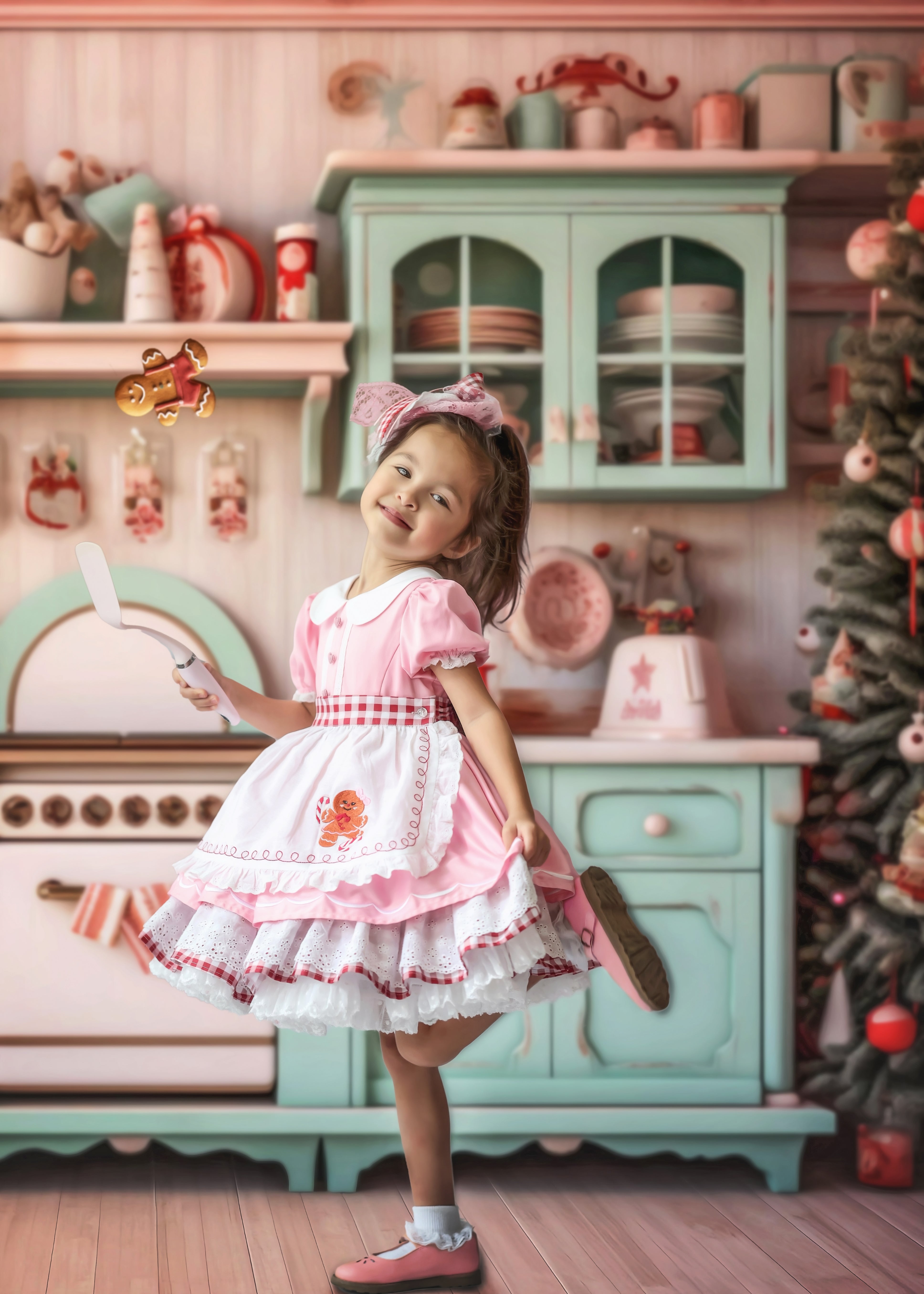 Gingerbread Girl Dress