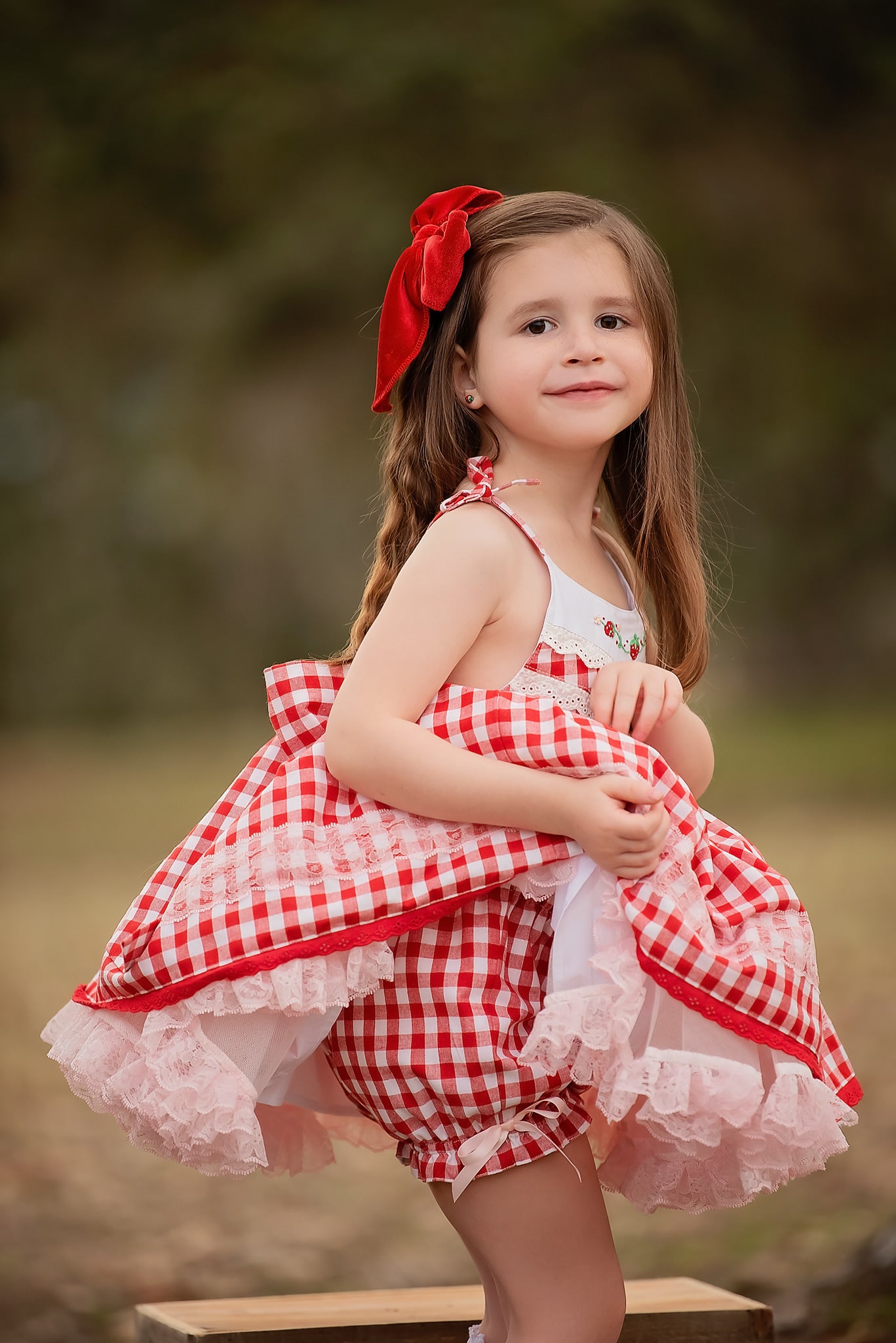 Little Miss Strawberry Dress