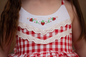 Little Miss Strawberry Dress